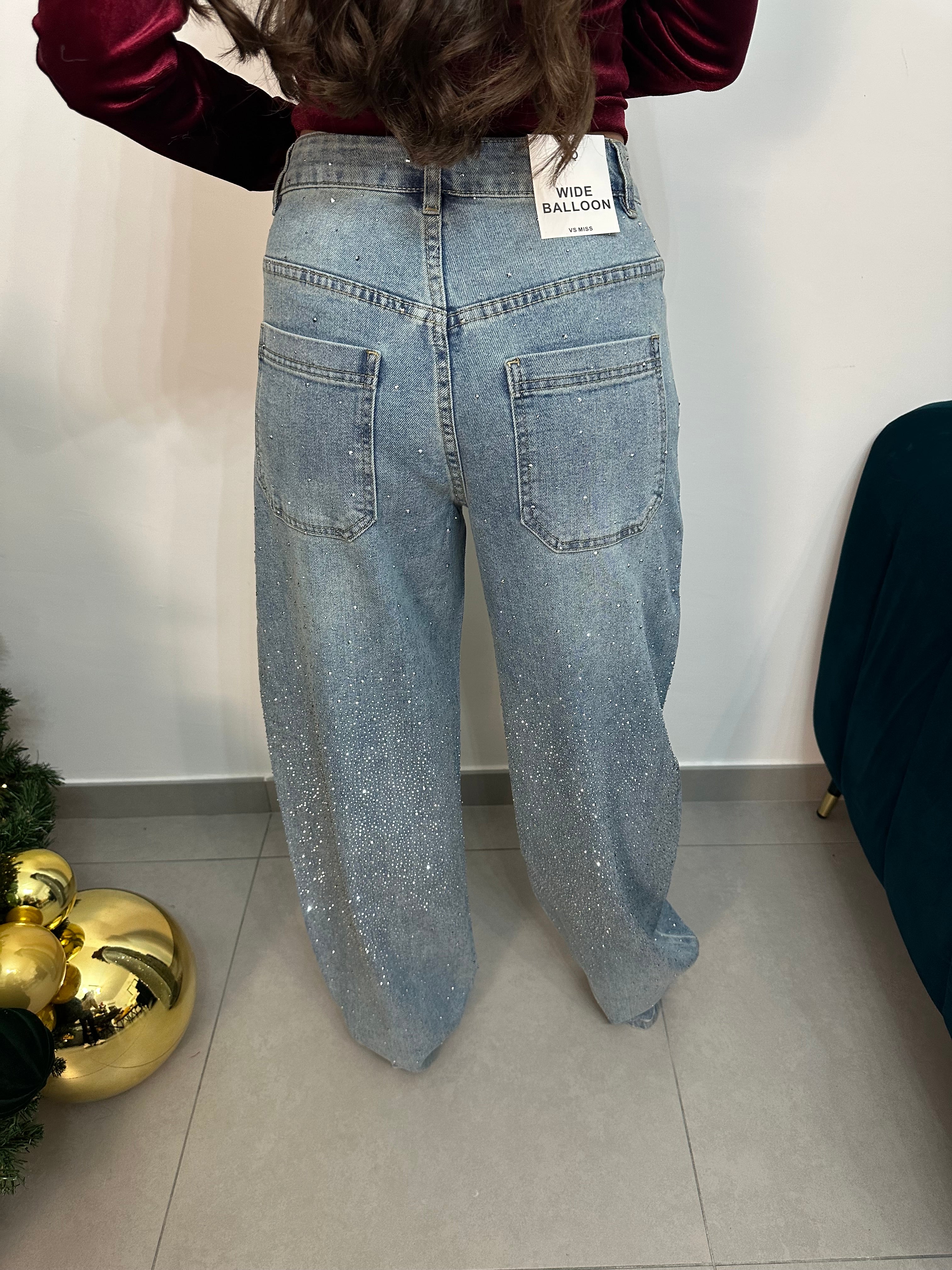 Jeans balloon shine